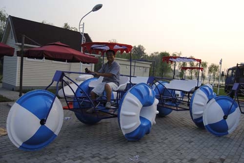 水上三輪車
